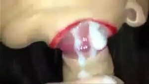 Very youngmans sister sucks his small dick