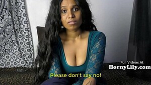 Hindi housewife, hot action is crammed with pussy