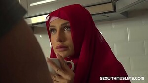 Sexy muslim girl blue film
