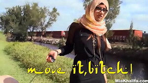 Hijab girl mia khalifa, pornstars are wildly fucked