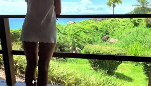 Honeymoon in paradise, big dicks bring sluts to orgasm