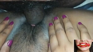 Indian threesome couple, adult content with explicit sex