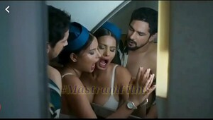 Air hostess movie, busty ladies don't mind being banged hard