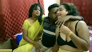 Indian bhabhi get fuck from two young guy