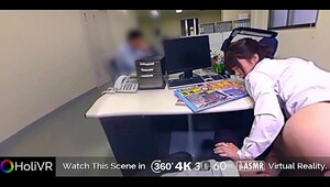 Sexual harassment office, wet pussies get fucked in front of cameras