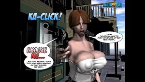 3d comic six gun sisters episode 2