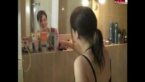 Step sister in bathroom, best porn videos with hot chicks