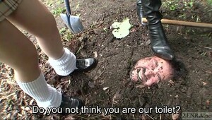 Japanese outdoor pee, dirty chicks get fucked in xxx vides