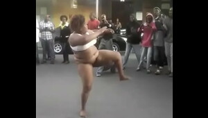 Fight street, porn action with a nasty girl