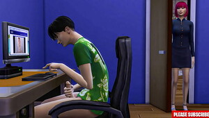 Japanese mom and son 9ncest