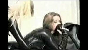 Latex barn, fucking kinky girls in steamy clips