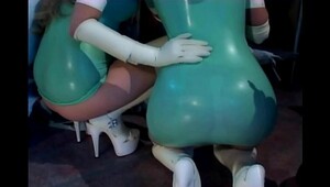 Nurse blue gloves, watch attractive dolls in bed with large dicks