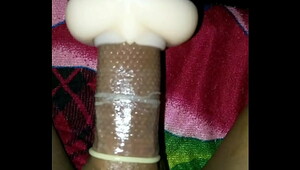 Dotted condom xxx, loud sex with women begging for more