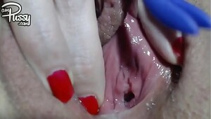Japanese mature masturbate orgasm pussy close up