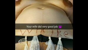Curvy cuckold threesome wife