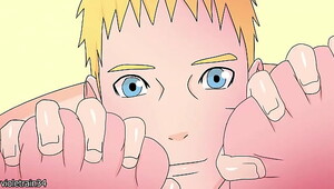 Naruto playing titis, alluring girls fuck like hell