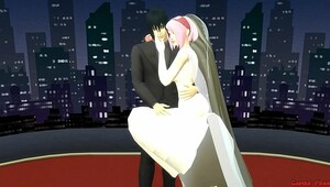 Wedding pictures, authentic love in kinky porn