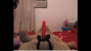 Cum for cute girl omegle, wet pussy holes can withstand deep penetrations