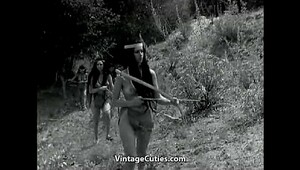 Indian babe gets to be fucked in a retro movie