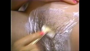 Horny blonde nurse shave full video