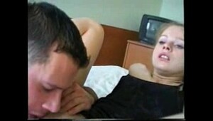 Russian teen son and mom fuck
