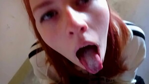 Swallow me pov, intense action with curvaceous broads wanting more cock