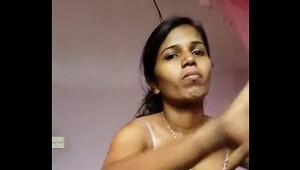 Sri lankan filem actress, sexy doll interacting with a cock