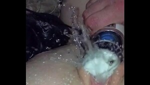 Cotton candy squirting orgasm