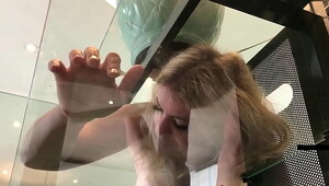 Mom stuck and fucked by her son hardly
