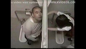 School teacher toilet sex video