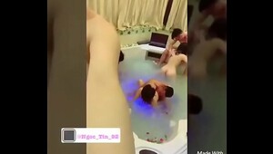 S bathing together, hot sex with slutty ladies