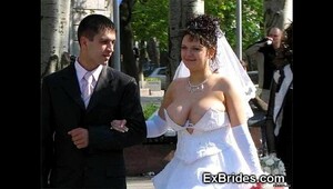 Real bride honeymoon, join hot chicks as they begin fucking