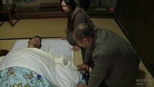 Dad force his sons wife, great love scene with cum